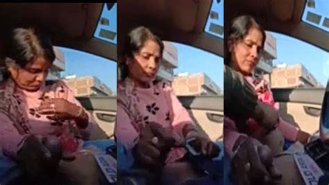 Indian girl car handjob. . Aunty handjob